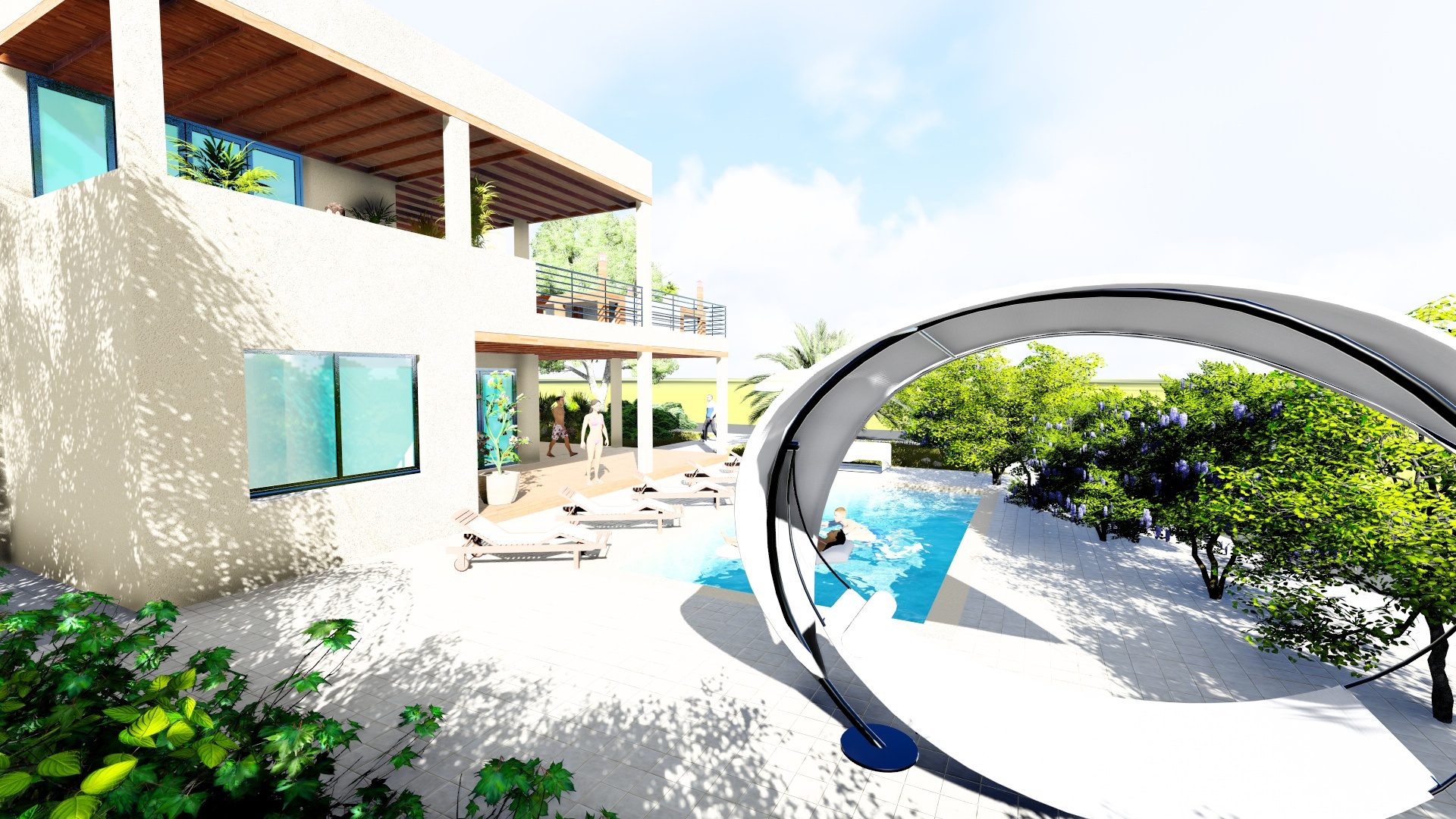 Remodelación de vivienda en Agua Marina — render 4