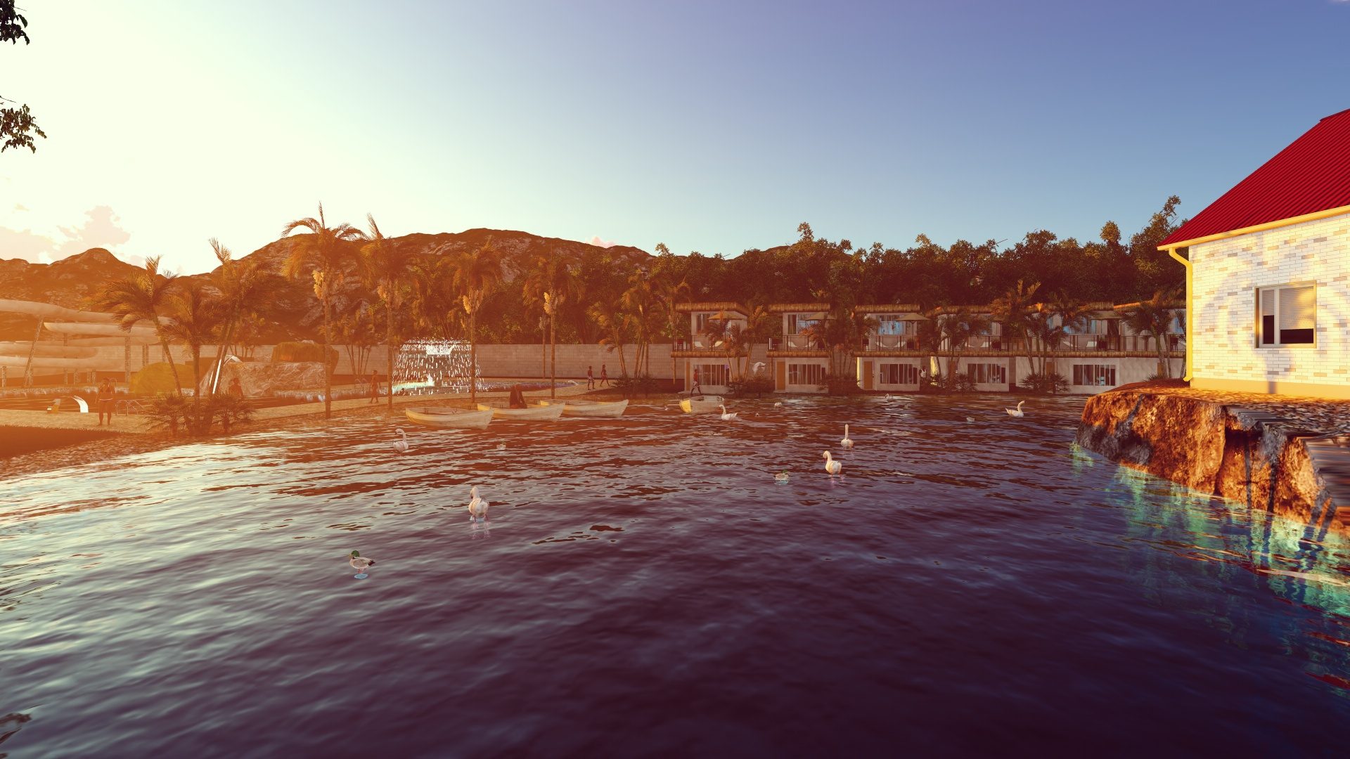 Centro Turístico Barano — render 2