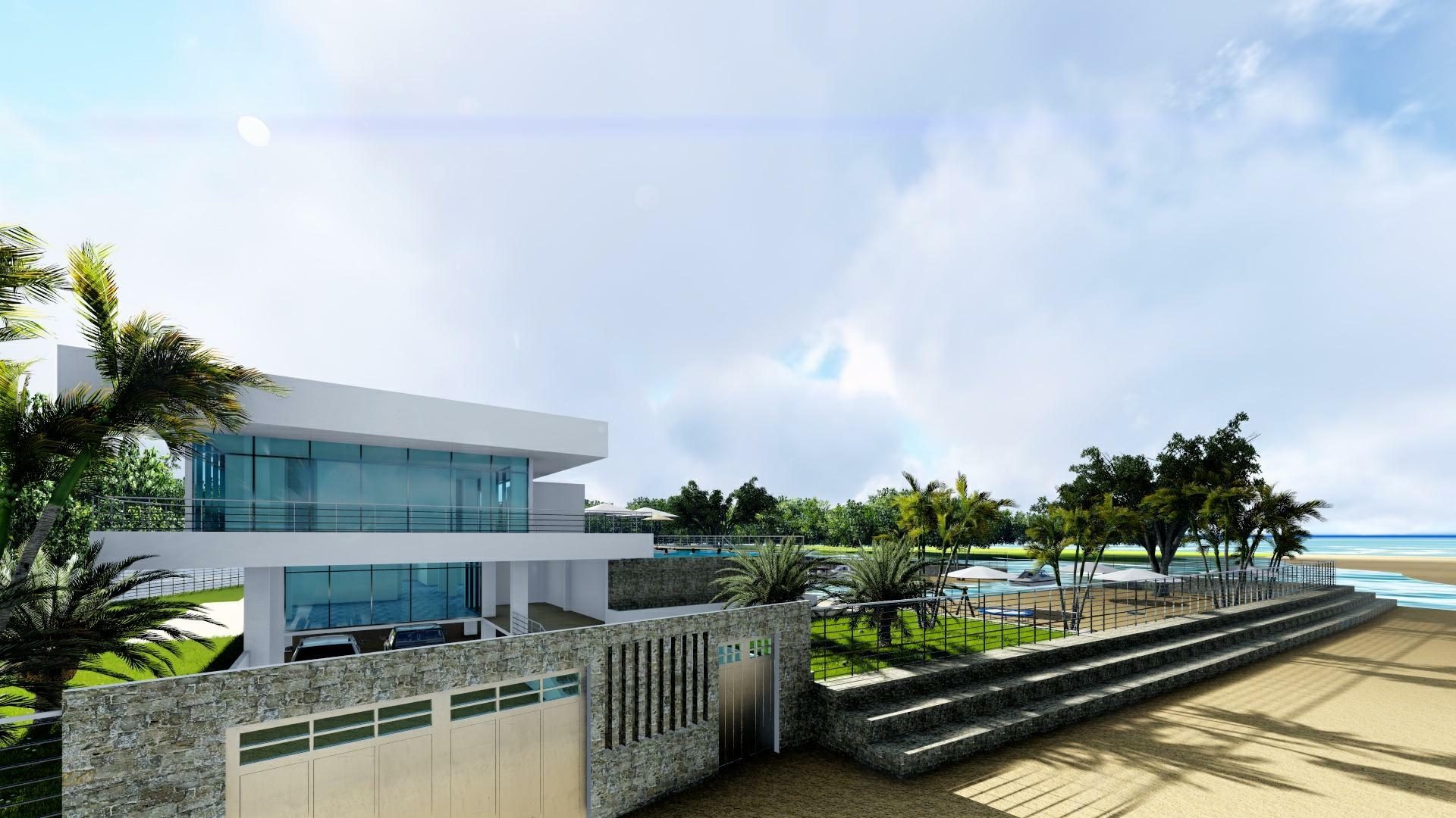 Casa de playa en Bocatocino — render 4